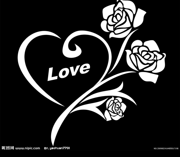 玫瑰花LOVE圖片
