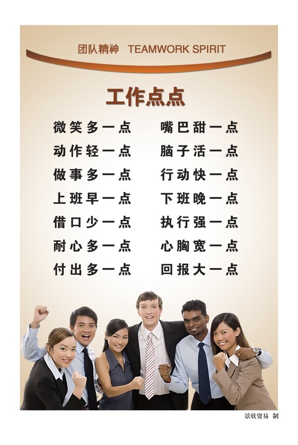 團隊精神工作點點圖片