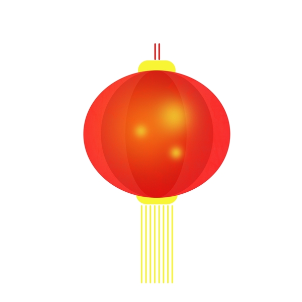中式紅燈籠喜慶新年素材