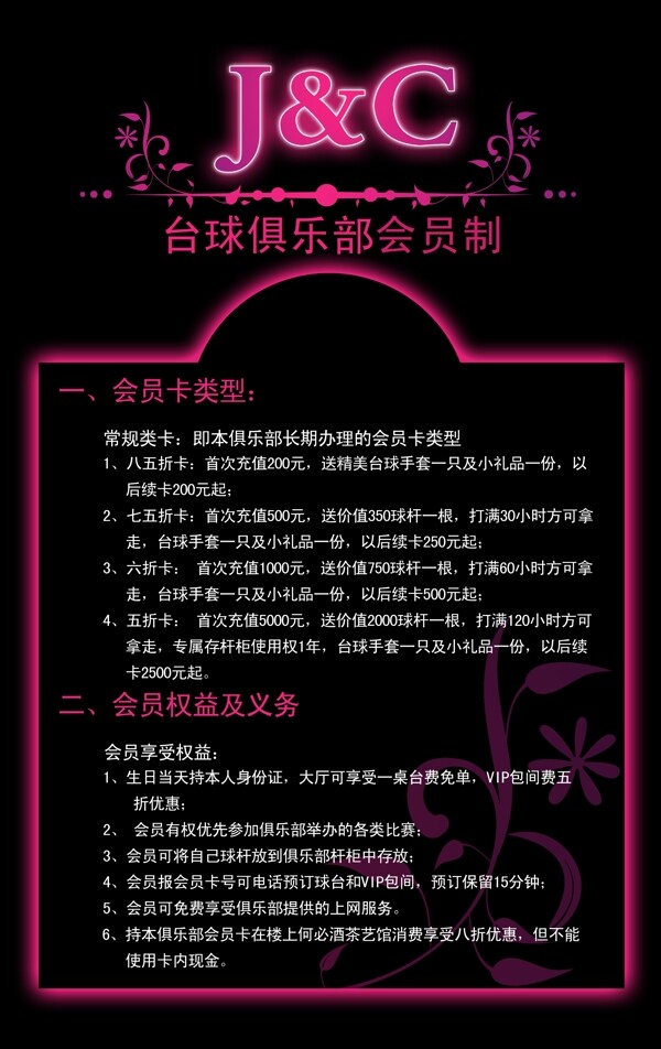 臺(tái)球廳展板圖片