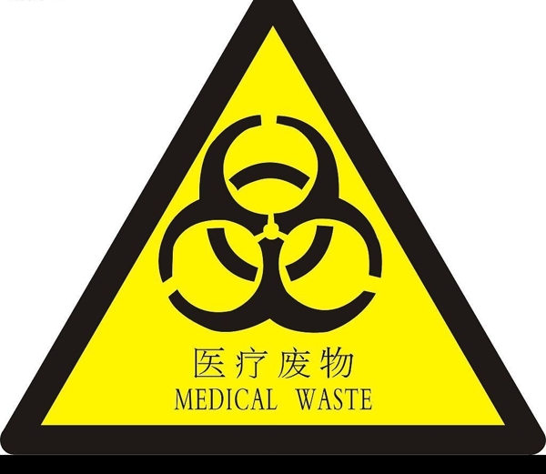 醫(yī)療垃圾標志圖片
