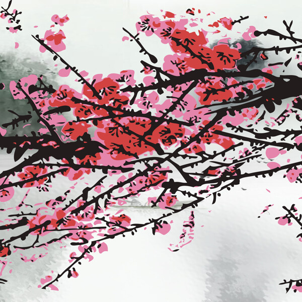 梅花裝飾設(shè)計(jì)