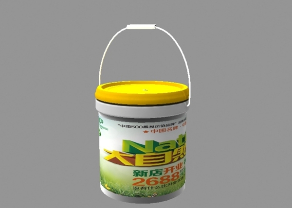 油漆桶模型包裝設(shè)計(jì)圖片