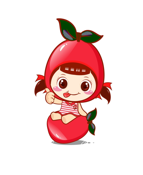水果枣类卡通