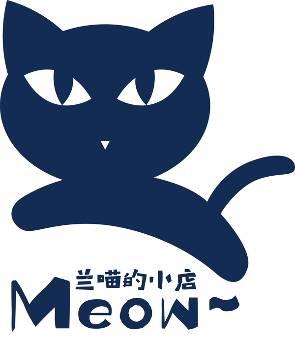 矢量猫猫咪喵喵logo