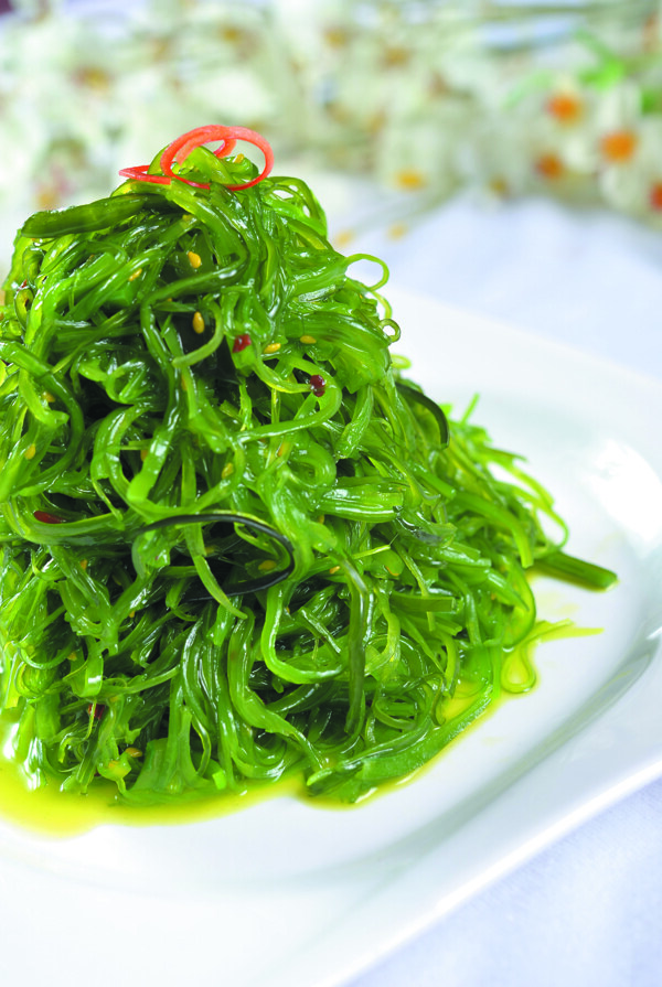涼拌裙帶菜圖片