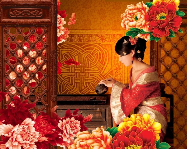 古風(fēng)美女圖片
