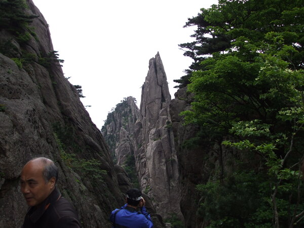 黄山奇石风景