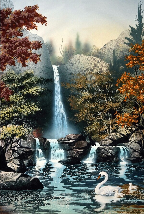 風景油畫西洋美術(shù)0114