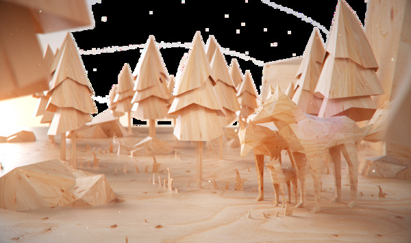 童话建筑三维模型素材