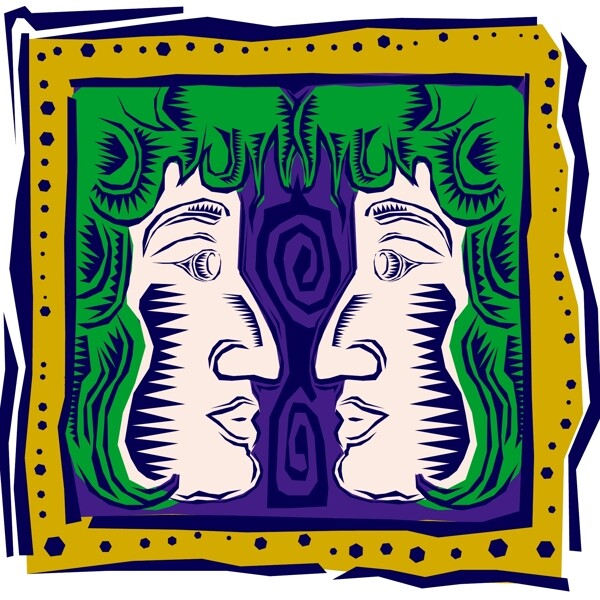 印花矢量圖時(shí)尚休閑女裝靚仔裝T恤圖案星座免費(fèi)素材
