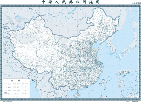 中国公路交通图图片