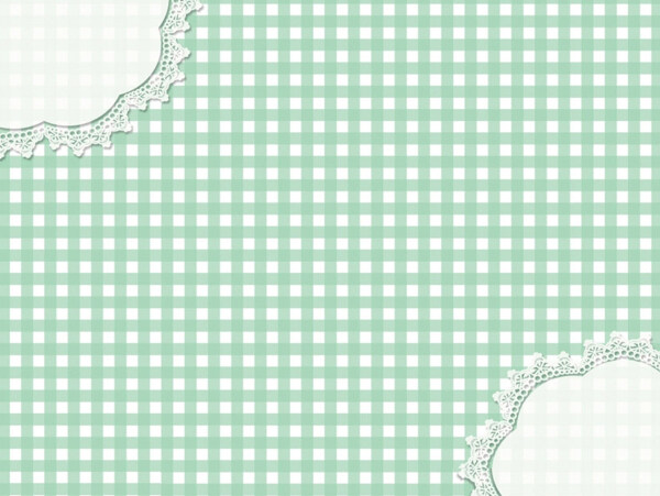 綠色格子清新背景