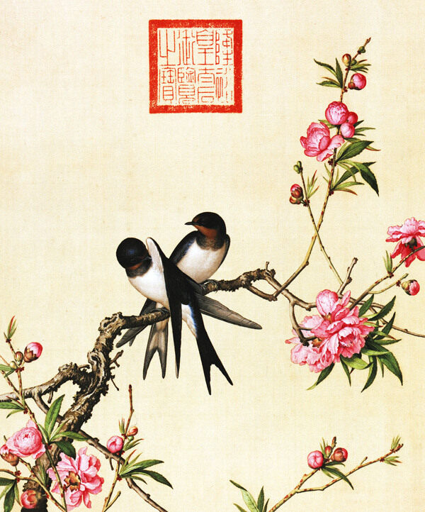 桃花圖圖片
