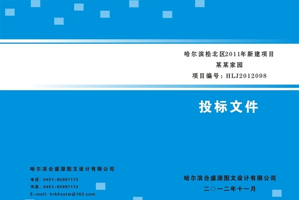 標(biāo)書封面圖片