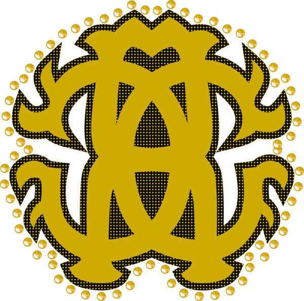 GAG字母印花