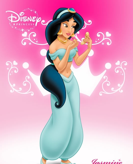 茉莉公主化妆最新迪士尼公主海报图片