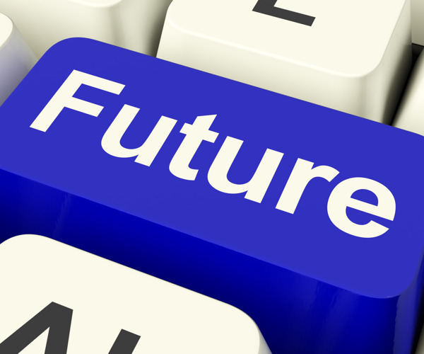 未来的钥匙显示预测预报或预言