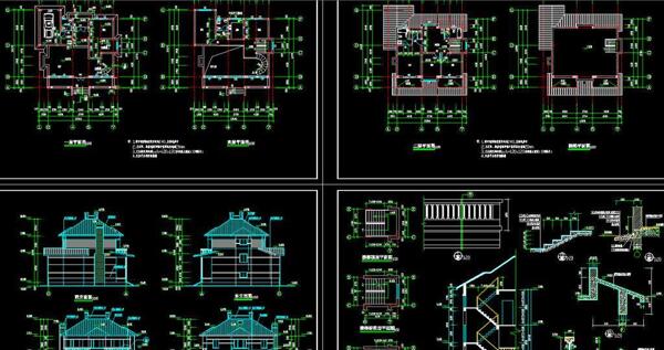 別墅建筑全圖