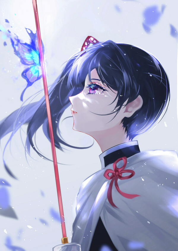 彩色動漫人物插畫背景