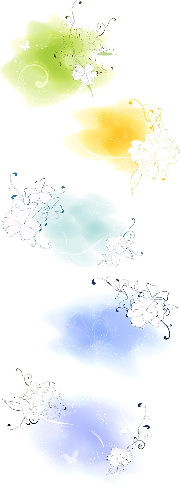 矢量花色
