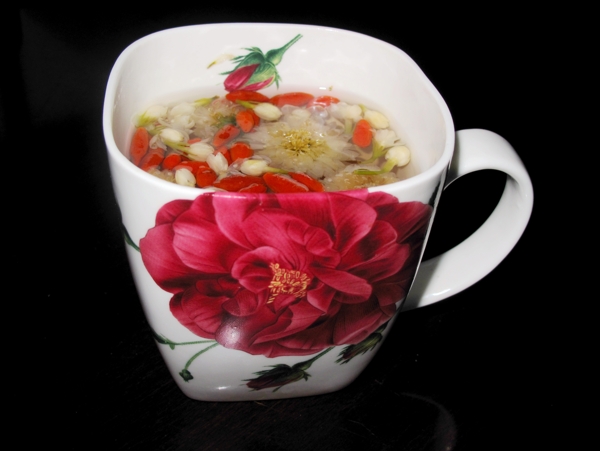 菊花茶圖片