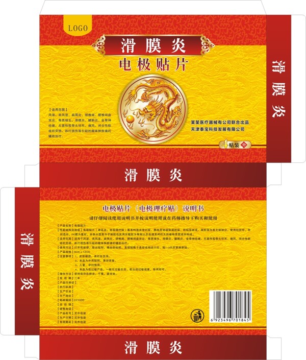 滑膜炎貼