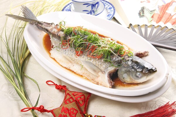 清蒸鯇魚圖片