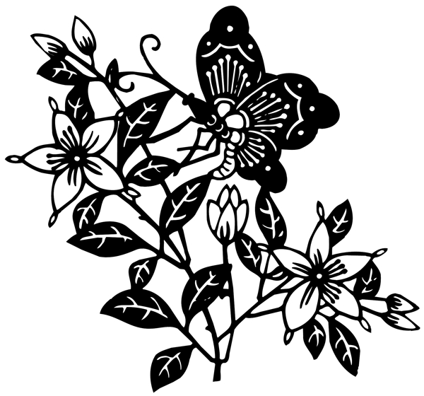 花朵花草鮮花矢量EPS格式0957