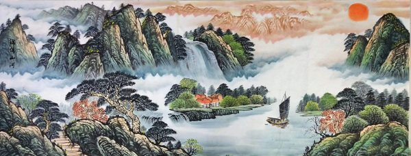 锦绣山河图片