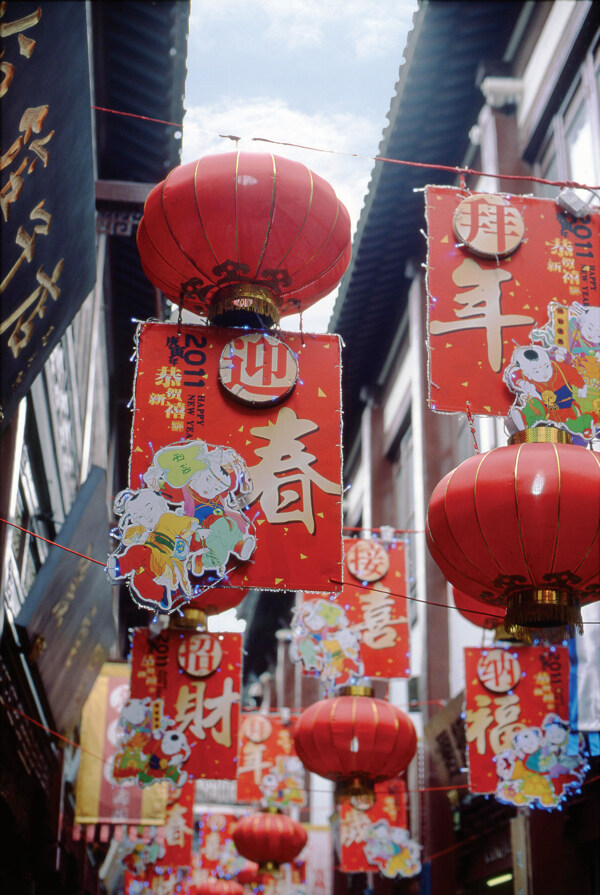 上海城隍庙春节灯会图片