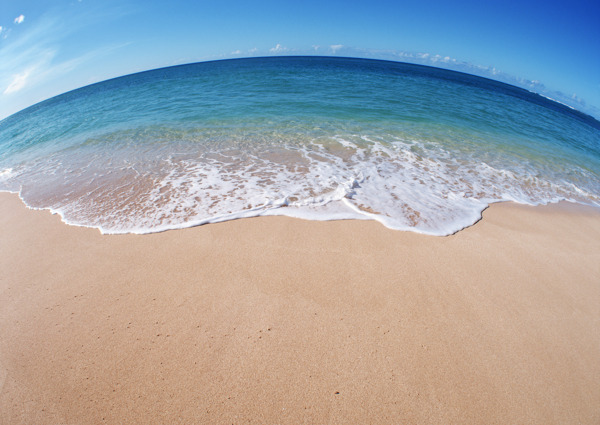 蓝天海岛风情旅游观光沙滩风情海边海浪异国风情