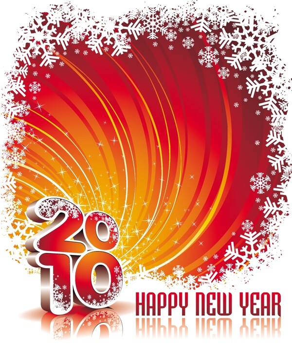 新年背景2010