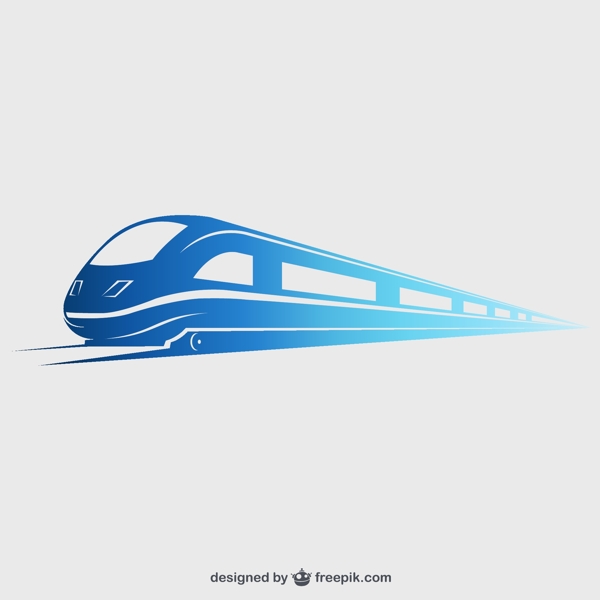 藍色動車標志