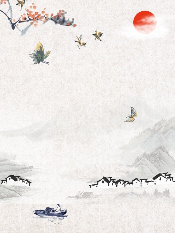 中國(guó)風(fēng)背景