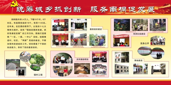 黨建展板圖片