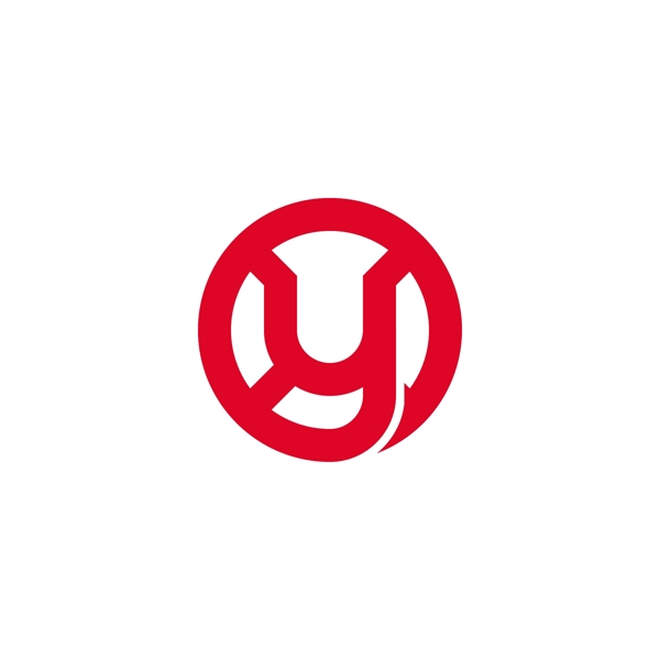 互联网红色标识logo互联网科技