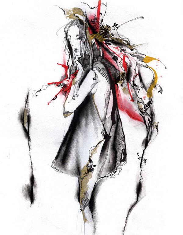位圖插畫(huà)時(shí)尚插畫(huà)人物插畫(huà)免費(fèi)素材