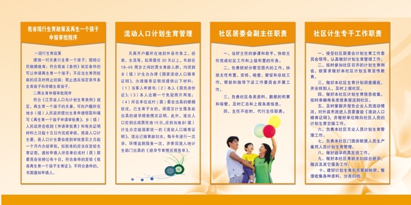 計(jì)劃生育制度牌圖片