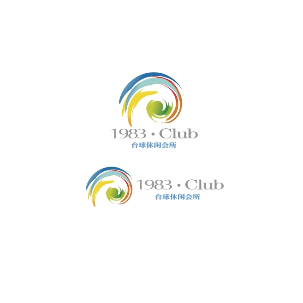 1983club臺球會所logo圖片
