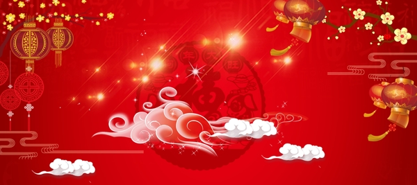 中国风古典节日背景图
