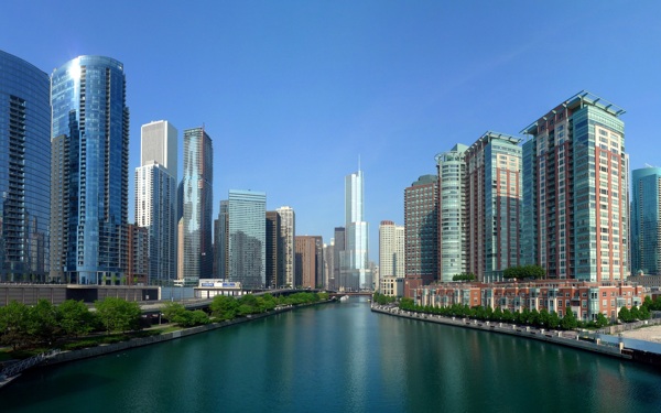 芝加哥高楼建筑