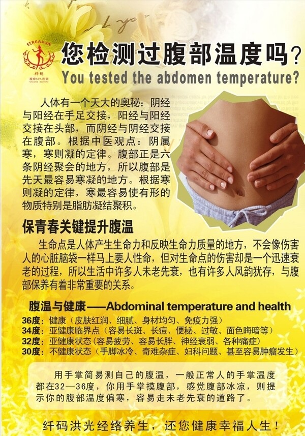 您檢測過腹部溫度嗎圖片