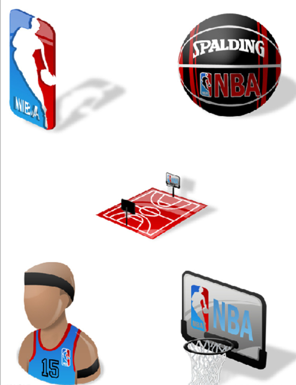 NBA常用精品图标图片