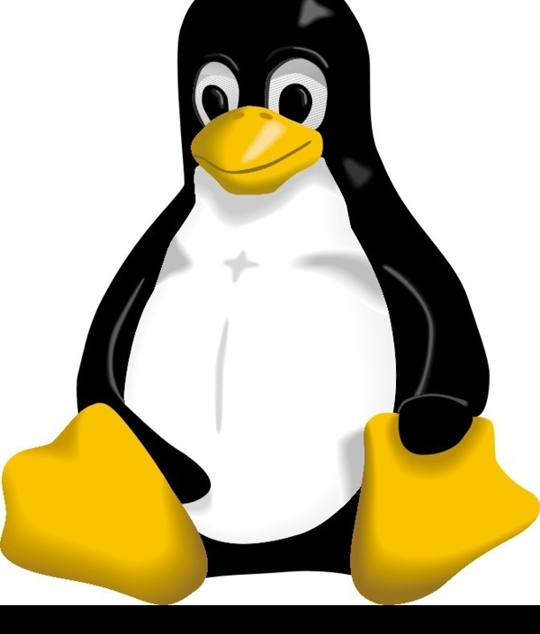 Linux企鹅图标标志矢量图LOGO图片