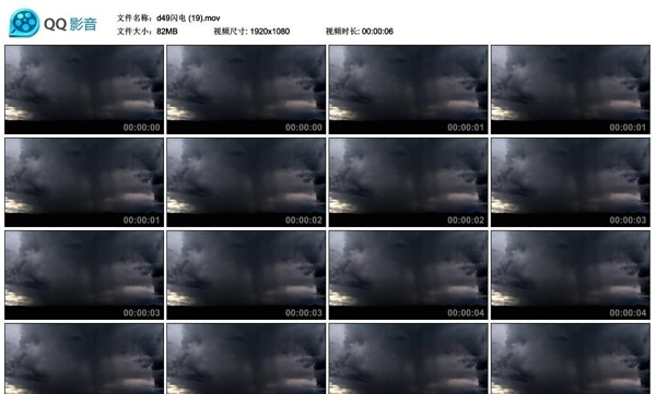 风暴龙卷风高清实拍视频素材