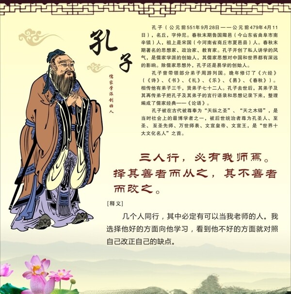 孔子圖片