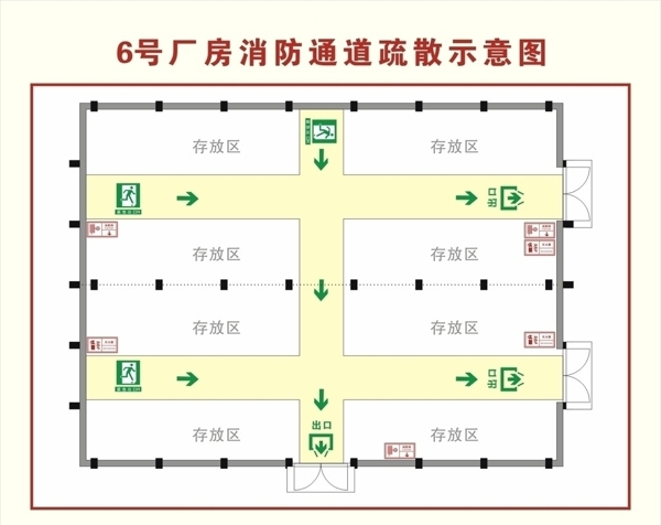 消防通道圖圖片