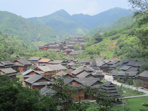 侗寨圖片