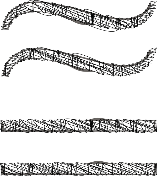 手繪字體矢量插畫